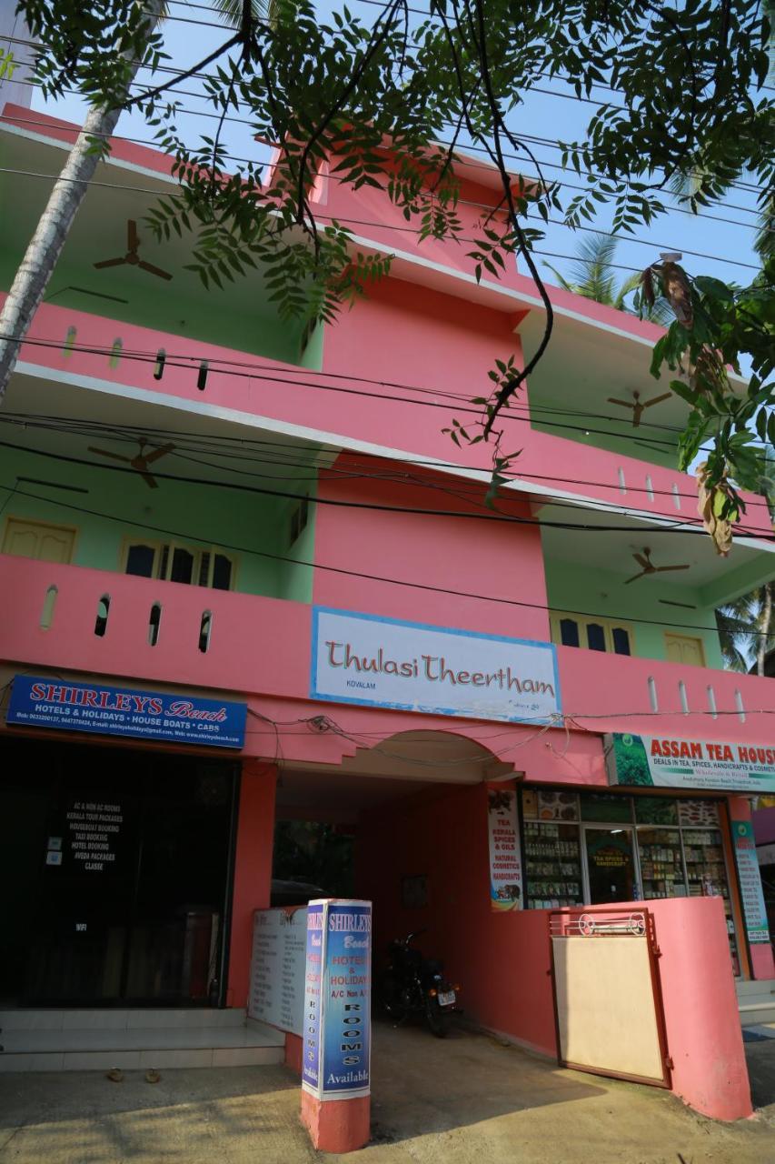 Shirleys Beach Hotel Kovalam Kültér fotó
